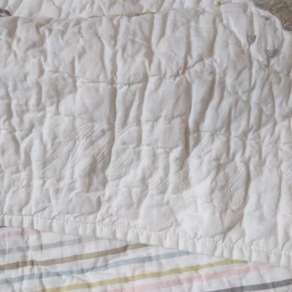 pottery barn kids animal alphabet quilt 36" wide x 50" long - Picture 6 of 7